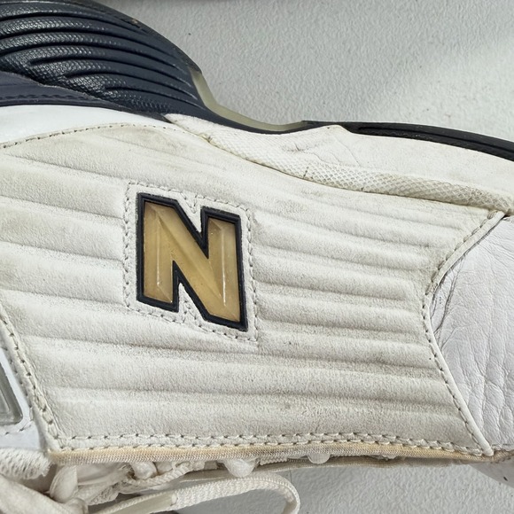 Vintage New Balance 880 Mens White Blue Leather Basketball Shoes Size 10 BB880NV main image 16
